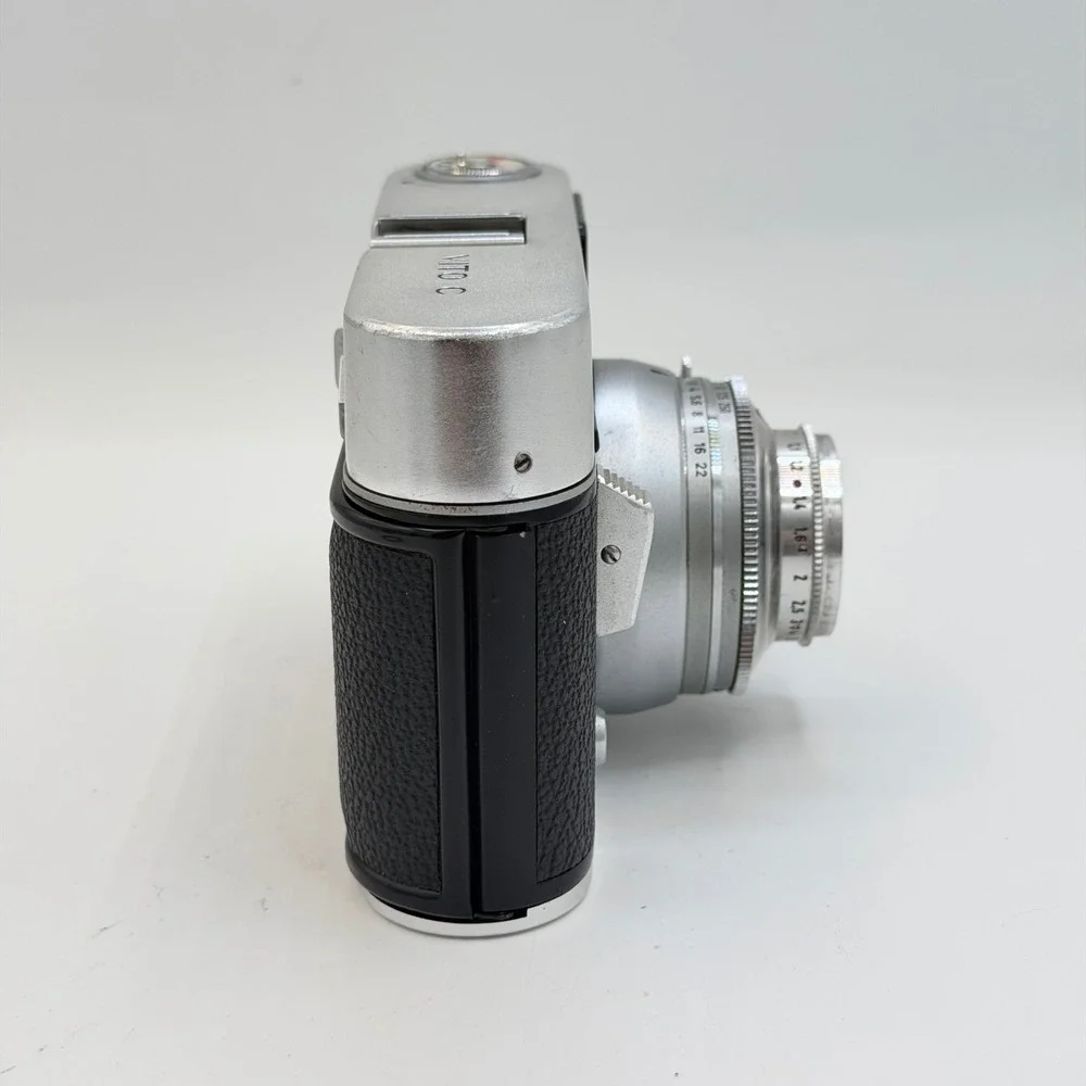 Voigtlander Vito C 35mm Film Camera Lanthar 2.8/50 Lens Pronto Shutter Focar 1